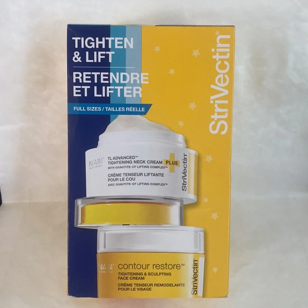 STRIVECTIN 2p Tighten & Lift Duo Kit Full Sizes NIB $200 Value